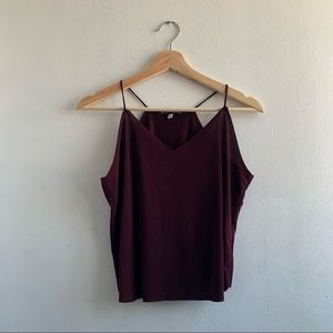 Brandy Melville Burgundy Top